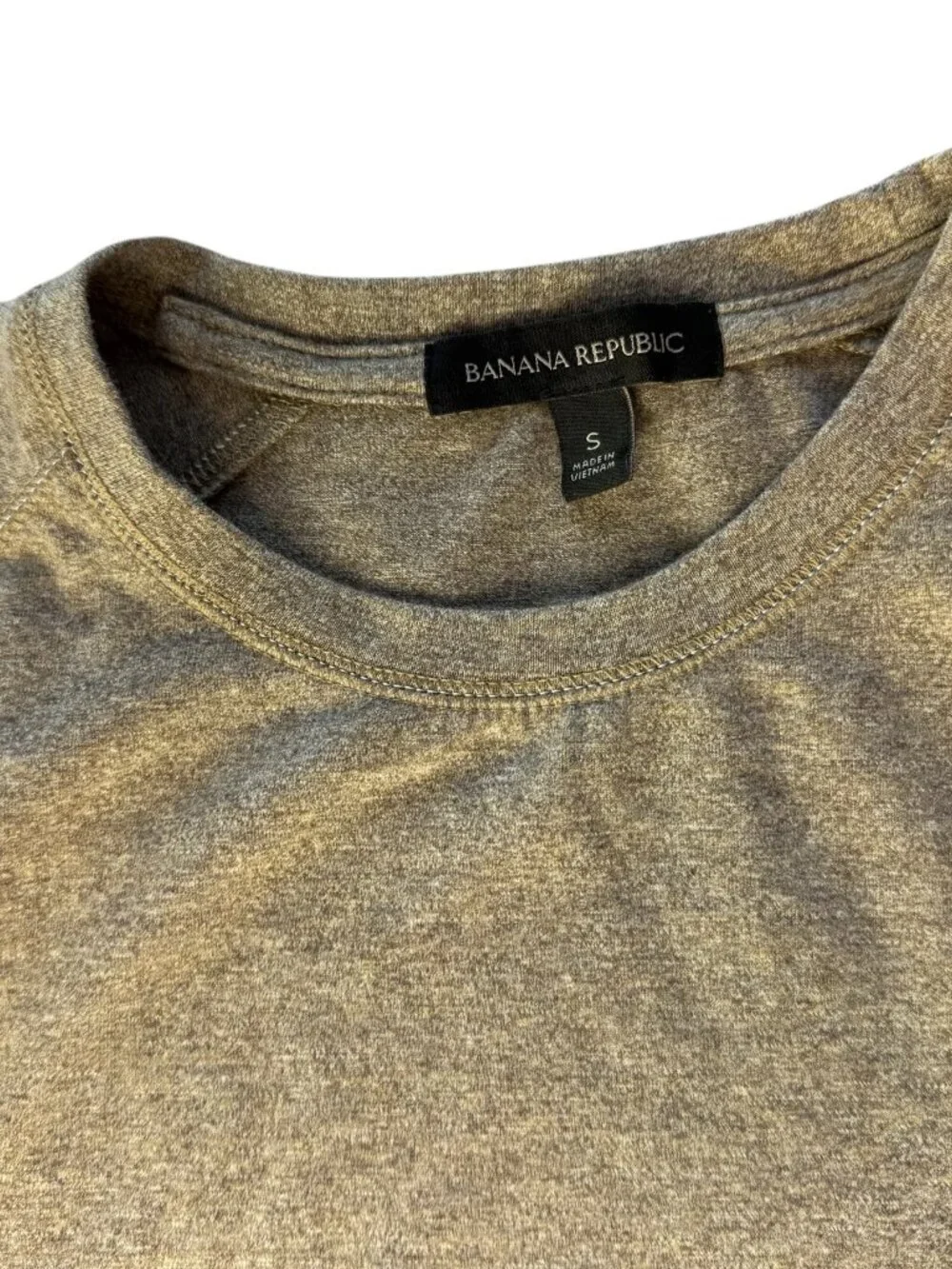 Banana Republic Long Sleeve Pullover Shirt Tan Brown. Size Women's Small, Cotton